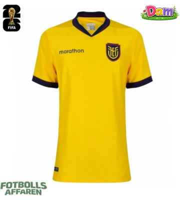 Ecuador Hemmatröja Kvinnor VM 2026 Kortärmad